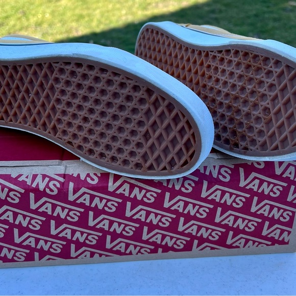 VANS Old Skool Leather & Canvas Skate Shoes Sneakers Size W 9 M 7.5 - Picture 5 of 5